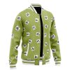 Gyomei Himejima Pattern DS Varsity Jacket F LEFT Mockup - Anime Jacket Shop