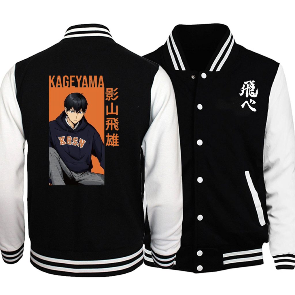 Haikyuu Printed Baseball Uniform Japanese Anime Cartoon Jackets Fashion Warm Men Streetwear Bomber Jacket Autumn Winter 3 - Anime Jacket Shop