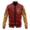 Hogwarts Legacy Gryffindor HP Varsity Jacket FRONT Mockup 1 - Anime Jacket Shop