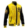 Hogwarts Legacy Hufflepuff V1 HP Varsity Jacket F LEFT Mockup - Anime Jacket Shop