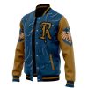 Hogwarts Legacy Ravenclaw HP Varsity Jacket F RIGHT Mockup - Anime Jacket Shop