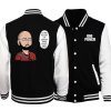 Japanese Anime One Punch Funny Prints Jackets Men New Harajuku Streetwear Fashion Casual Pullover Loose Fleece 4 - Anime Jacket Shop