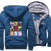 JoJo s Bizarre Adventure Japanese Anime Jojo Loose Hoodies Winter Warm Street Jackets Coat Men Thick - Anime Jacket Shop