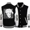 Jujutsu Kaisen Harajuku Bomber Jackets Women Men s Couple Baseball Jacket Coat Autumn Jujutsu Kaisen Anime - Anime Jacket Shop