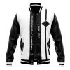 Kenpachi Zaraki Bleach Varsity Jacket FRONT Mockup - Anime Jacket Shop