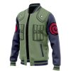 Konoha Jonin Naruto Varsity Jacket F RIGHT Mockup - Anime Jacket Shop