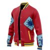 Luffy Wano Pattern OP Varsity Jacket F RIGHT Mockup - Anime Jacket Shop