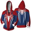 Marvel Spiderman Spider Peripheral 3D digital print Sweatshirts and hoodies boys Oversize zip hoodie clothes 6yrs 10 - Anime Jacket Shop