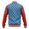 Mista Guido Pattern JBA Varsity Jacket BACK Mockup - Anime Jacket Shop