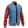 Mista Guido Pattern JBA Varsity Jacket F LEFT Mockup - Anime Jacket Shop