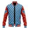 Mista Guido Pattern JBA Varsity Jacket FRONT Mockup - Anime Jacket Shop