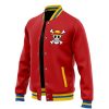 Monkey D. Luffy Pattern OP Varsity Jacket F RIGHT - Anime Jacket Shop