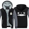 My Neighbor Totoro Hoodie Jacket Coat Winter Fleece Thick Warm Sweatshirts Long Sleeve Plus Size 1 - Anime Jacket Shop