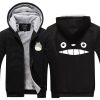 My Neighbor Totoro Hoodie Jacket Coat Winter Fleece Thick Warm Sweatshirts Long Sleeve Plus Size - Anime Jacket Shop