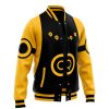 Naruto Kyuubi Mode Naruto Varsity Jacket F LEFT Mockup - Anime Jacket Shop