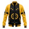 Naruto Kyuubi Mode Naruto Varsity Jacket FRONT Mockup - Anime Jacket Shop