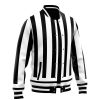 Obanai Iguro Pattern DS Varsity Jacket F LEFT Mockup - Anime Jacket Shop