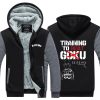 One Punch Man Hero Anime Hoodie Jacket Coat Winter Fleece Thick Warm Sweatshirts Long Sleeve Plus - Anime Jacket Shop