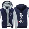 One Punch Man Hero Anime Hoodie Jacket Coat Winter Fleece Thick Warm Sweatshirts Long Sleeve Plus 5 - Anime Jacket Shop