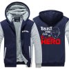 One Punch Man Hero Anime Hoodie Jacket Coat Winter Fleece Thick Warm Sweatshirts Long Sleeve Plus 6 - Anime Jacket Shop