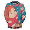 Ponyo on the Cliff 3D Printed Baseball Jackets Fashion Women Men Hot Sale 2019 Long Sleeve 1 - Anime Jacket Shop