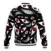 Pride Pattern FMA Varsity Jacket BACK Mockup - Anime Jacket Shop