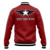 Rock Howard Fatal Fury Varsity Jacket BACK Mockup - Anime Jacket Shop