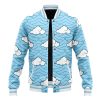 Sakoji Urokodaki Pattern DS Varsity Jacke FRONT Mockup - Anime Jacket Shop