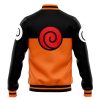 Shipuuden Naruto Varsity Jacket BACK Mockup - Anime Jacket Shop