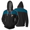 Star Voyager Command Cosplay Star Costume Hoodie Trek Hoodie Sweatshirt 3D Print Zipper Jacket Sweatshirts Coat 9 - Anime Jacket Shop