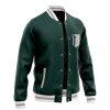 Survey Corps AOT Varsity Jacket F LEFT Mockup - Anime Jacket Shop