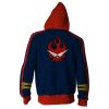 Tengen Toppa Gurren Lagann Hoodie 3D Print Sweatshirt Hoode Hoodie Jacket Zipper Up Pullover 1 - Anime Jacket Shop