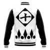 Toshiro Hitsugaya Bleach Varsity Jacket BACK Mockup - Anime Jacket Shop