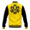 Trafalgar Law Pattern OP Varsity Jacket BACK - Anime Jacket Shop