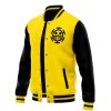 Trafalgar Law Pattern OP Varsity Jacket F RIGHT - Anime Jacket Shop