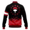 Uchiha Symbol Naruto Varsity Jacket BACK Mockup - Anime Jacket Shop