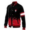 Uchiha Symbol Naruto Varsity Jacket F RIGHT Mockup - Anime Jacket Shop