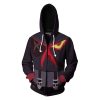 Unisex Anime KILL la KILL Ryuko Matoi Cosplay Hoodie for Adults Men Women Zip Up Sweatshirts - Anime Jacket Shop