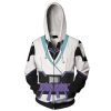 Valorant Viper Cosplay Phoenix Sage Jett 3D Print Hoodie Adult Zipper Jacket Sweatshirt Pullover Coat Valorant 5 - Anime Jacket Shop