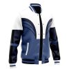 Waterbenders Avatar Varsity Jacket F LEFT Mockup - Anime Jacket Shop