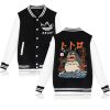 Y2k Anime College Coats Totoro Cartoon Hoodie Women Men Spirited Away Miyazaki Hayao Sweatshirt 90s Graphic 1 - Anime Jacket Shop