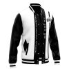 Yamamoto Zaraki Bleach Varsity Jacket F LEFT Mockup - Anime Jacket Shop