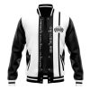 Yamamoto Zaraki Bleach Varsity Jacket FRONT Mockup - Anime Jacket Shop