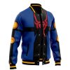 Yusei Fudo Yugioh Varsity Jacket F LEFT Mockup - Anime Jacket Shop