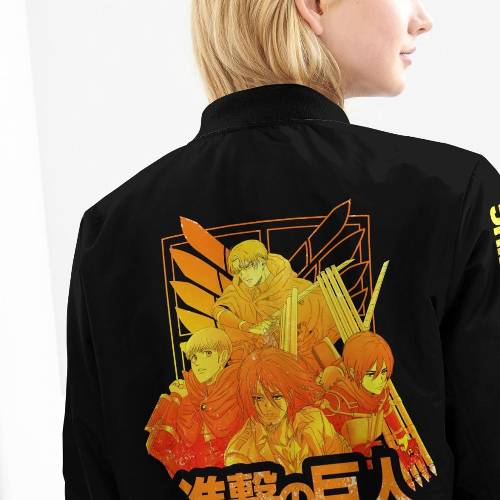 aot power four bomber jacket 161727 - Anime Jacket Shop