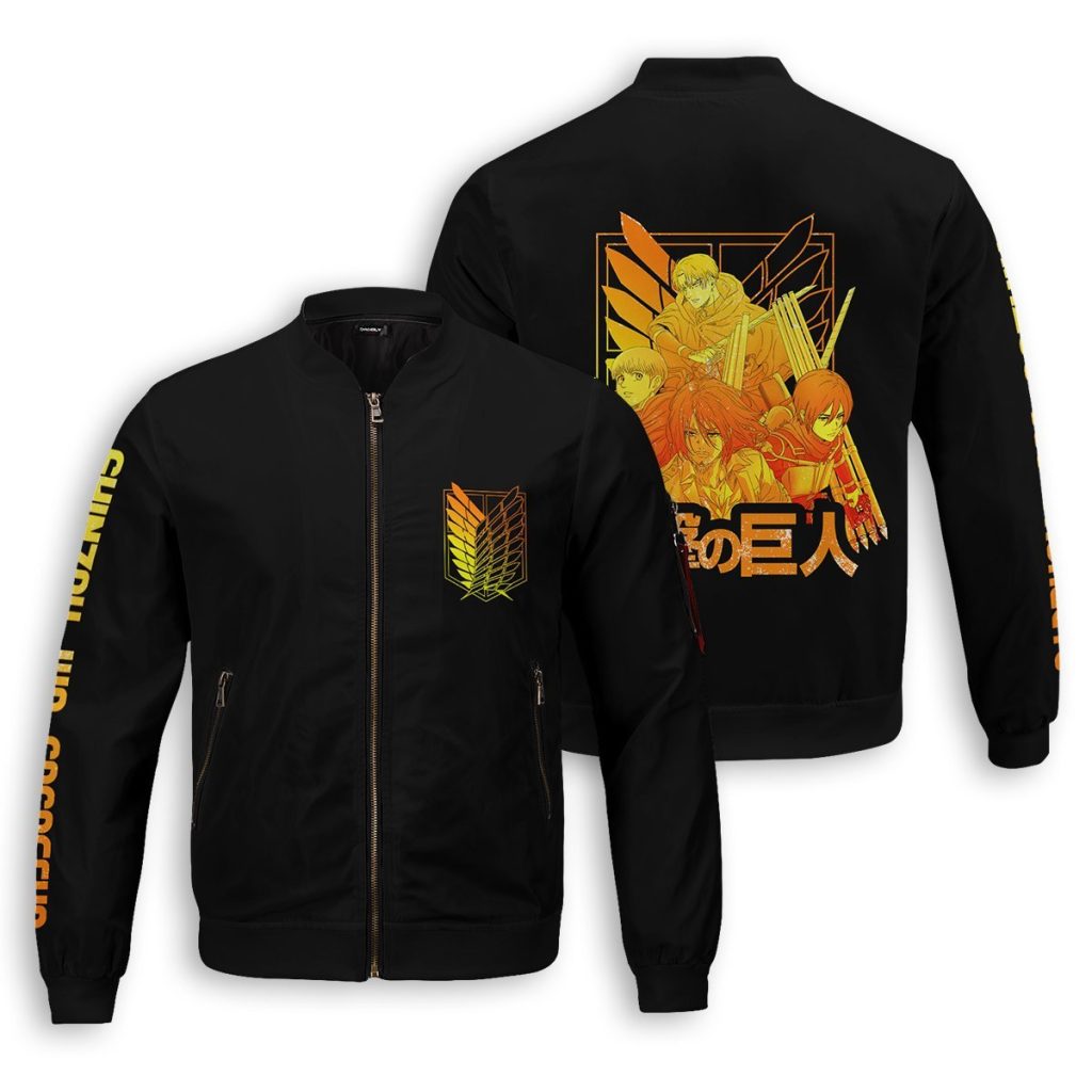 aot power four bomber jacket 398513 - Anime Jacket Shop