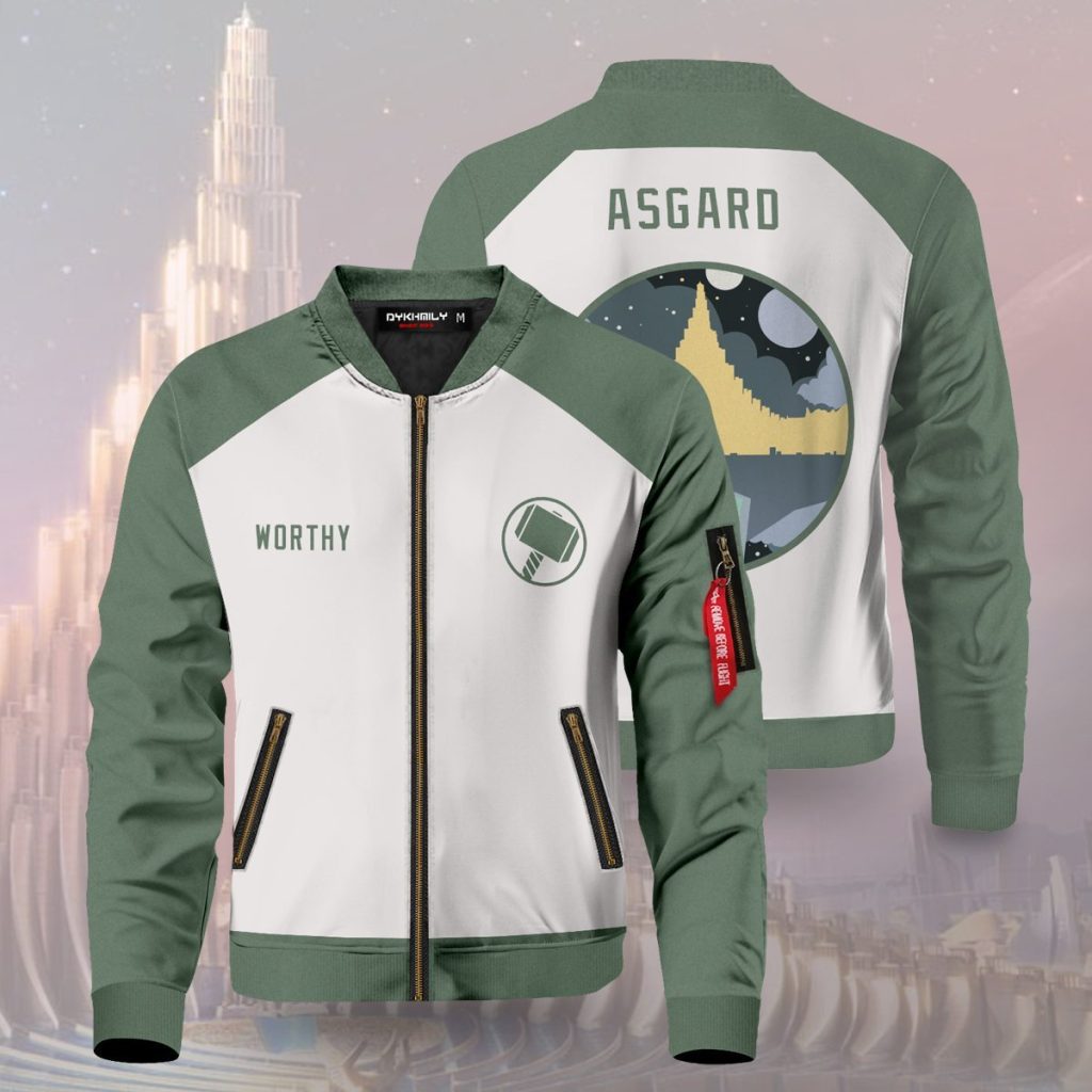 asgard worthy bomber jacket 277777 - Anime Jacket Shop