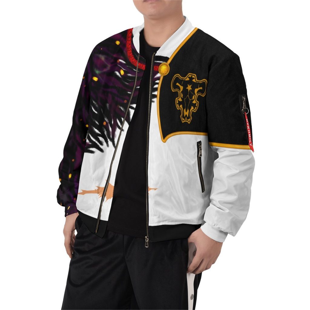 asta demon skin bomber jacket 270406 - Anime Jacket Shop