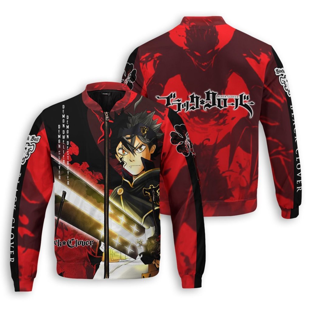 black asta bomber jacket 373531 - Anime Jacket Shop