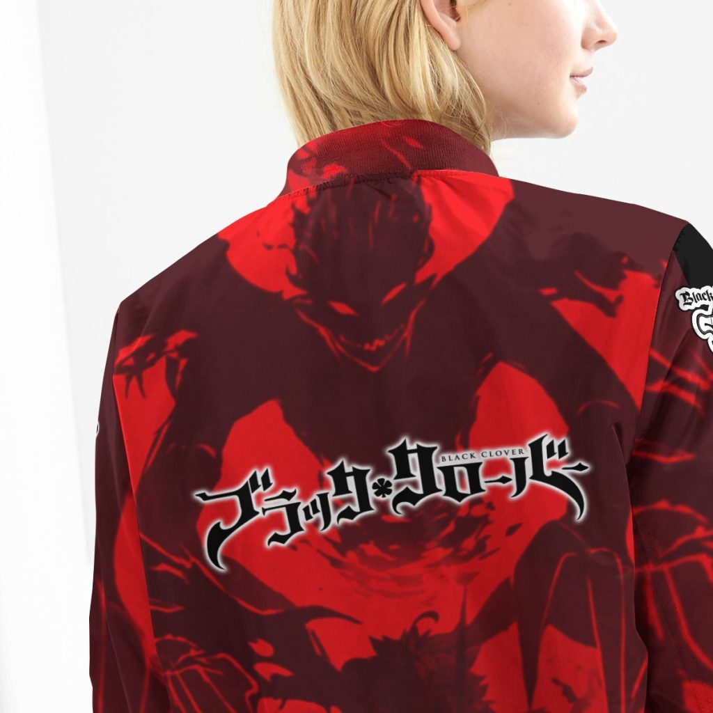 black asta bomber jacket 409332 - Anime Jacket Shop